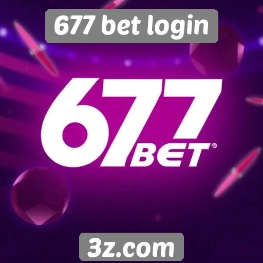 Interface do usuário do 677 bet login